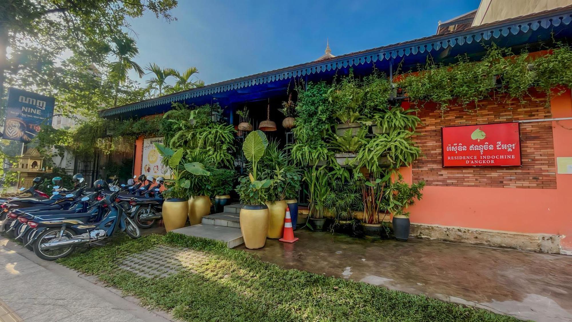 Residence Indochine D'Angkor Siem Reap Exterior foto