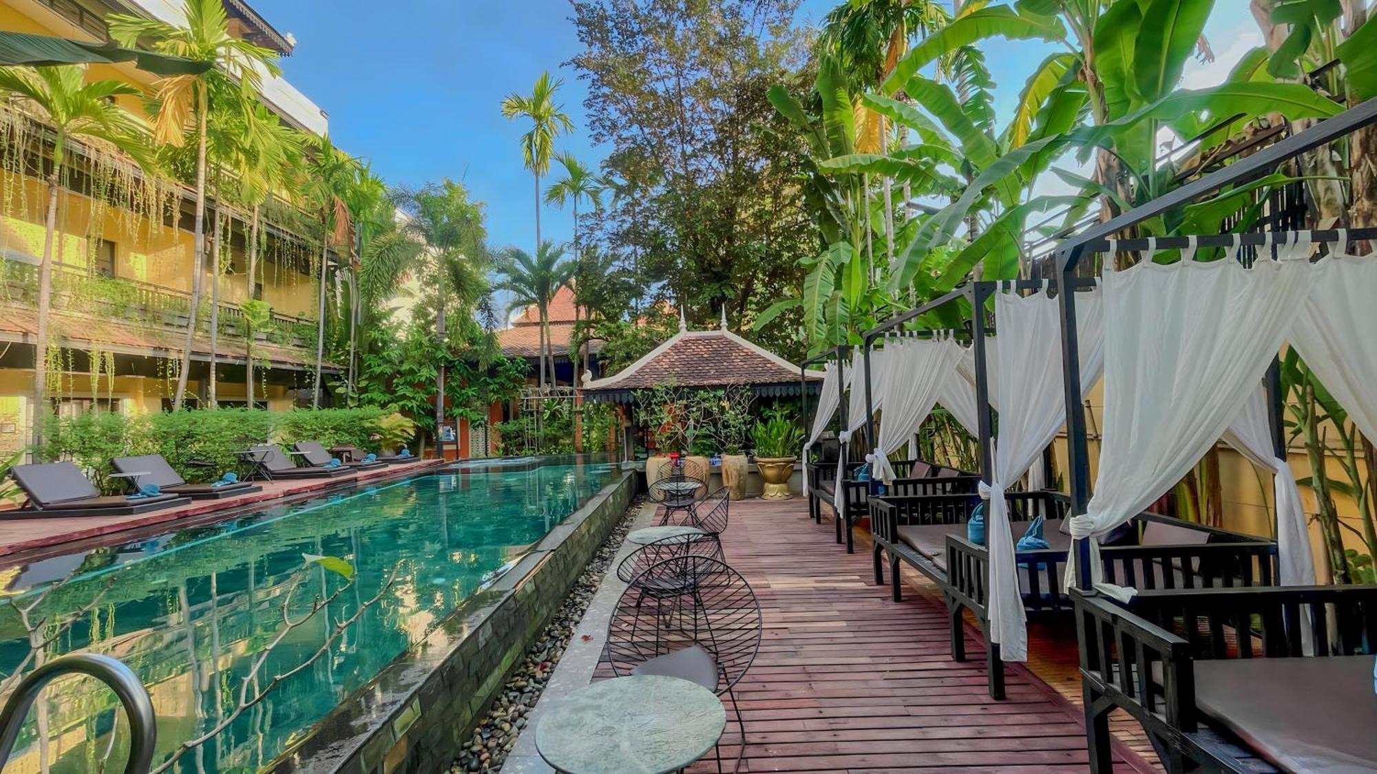 Residence Indochine D'Angkor Siem Reap Exterior foto