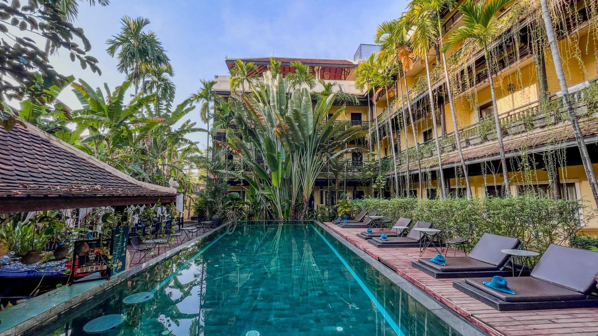 Residence Indochine D'Angkor Siem Reap Exterior foto
