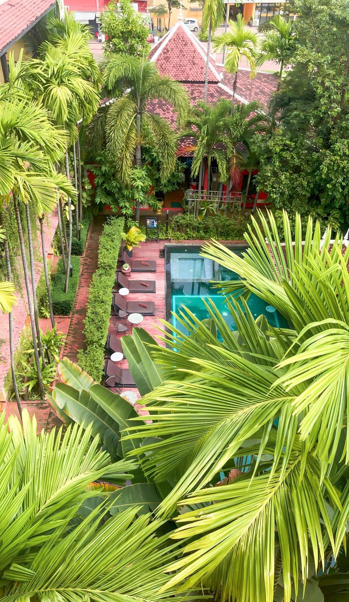 Residence Indochine D'Angkor Siem Reap Exterior foto